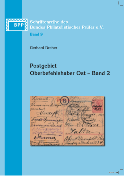 BPP-Schriftenreihe Band 9 – Postgebiet Oberbefehlshaber Ost, Band 2